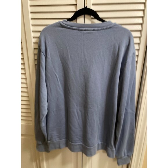 Light Blue Marvel Spiderman Baggy Sweatshirt Sz XL - Picture 2 of 6